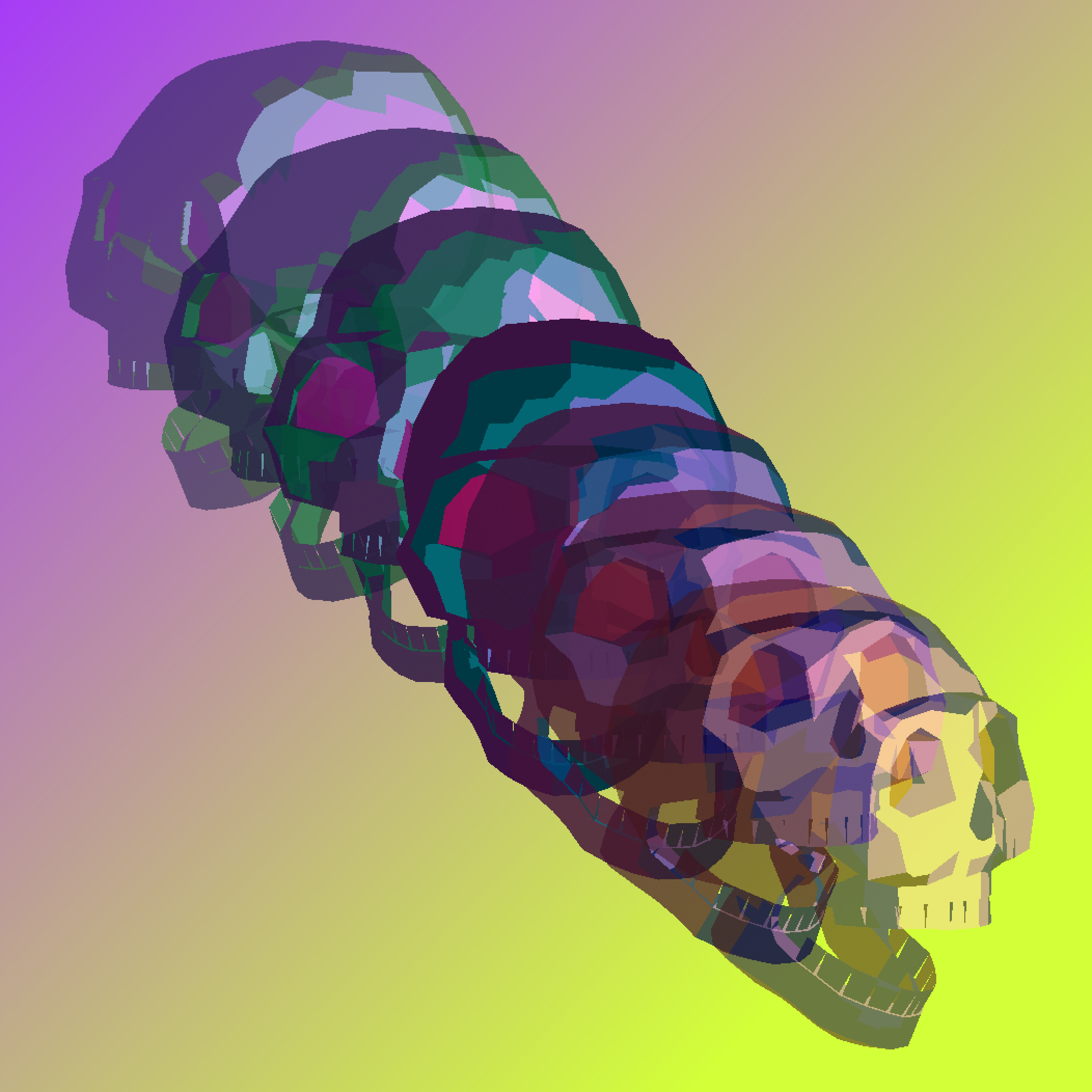 Untitled (Skull) - Ryan Griffith